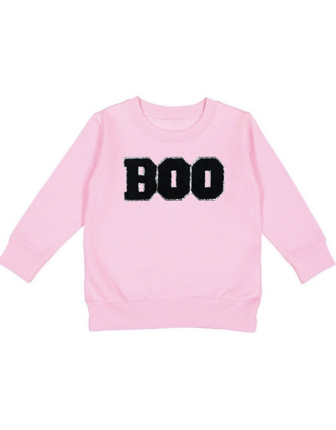 Boo Patch Halloween Sweatshirt