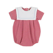 Towne's Top Sail Bubble Richmond Red, Beale St. Blue & Worth Ave. White Stripe
