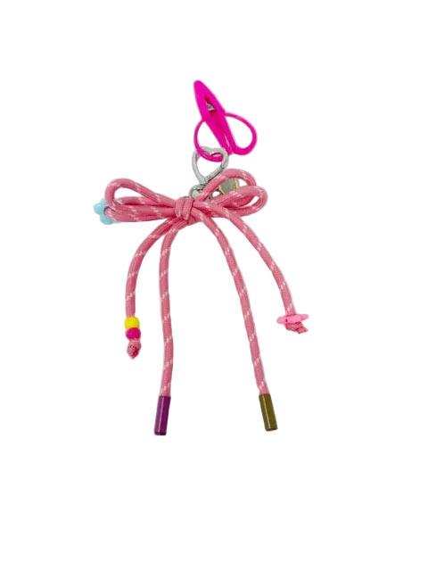Rainbow Tie Snips -Pink