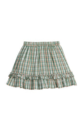 Flounce Skirt - Mistletoe Tartan