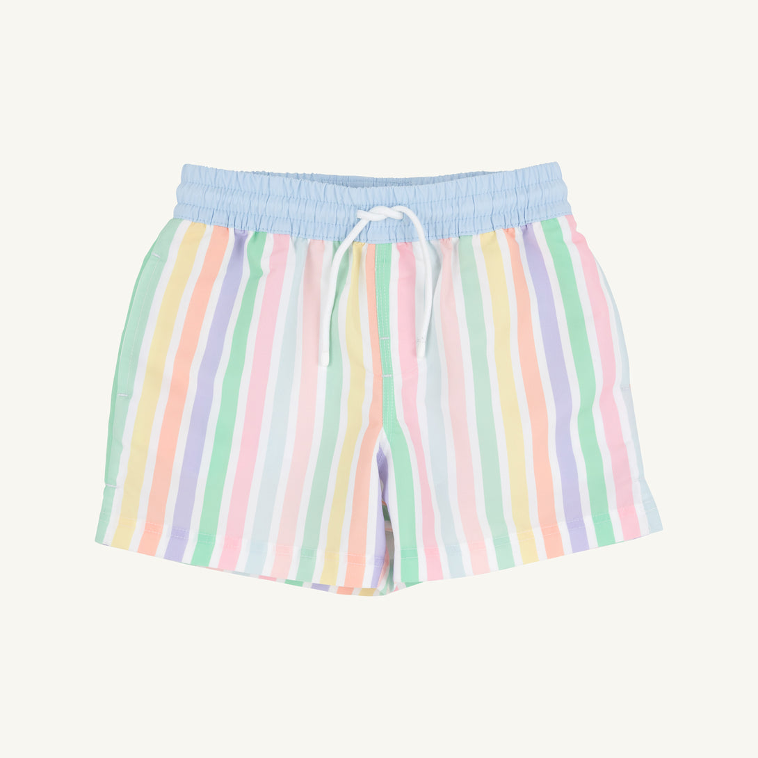 Tortola Swim Trunks Southampton Stripe/Worth Ave White