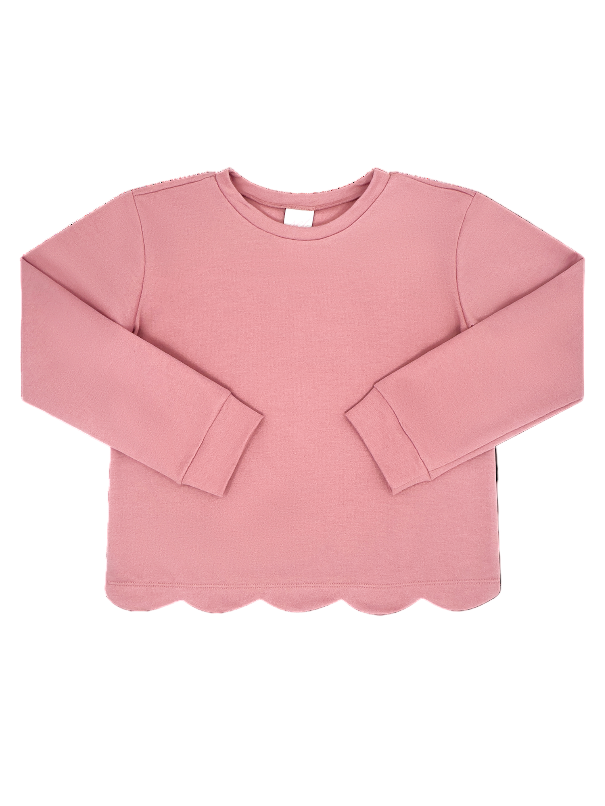 Maisie Pullover - Pembroke Pink Knit