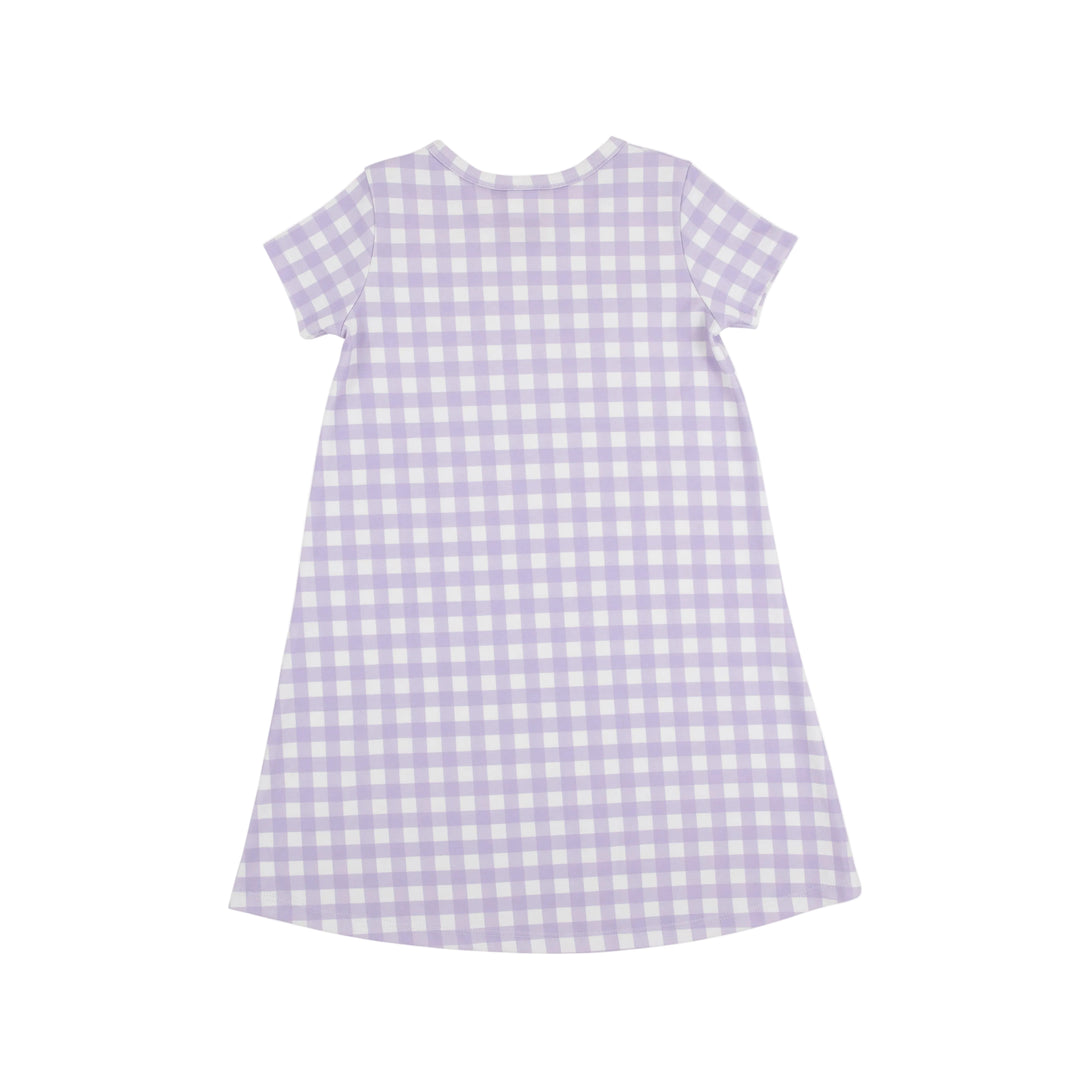 Polly Play Dress Lauderdale Lavender Gingham