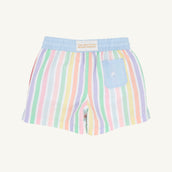 Tortola Swim Trunks Southampton Stripe/Worth Ave White