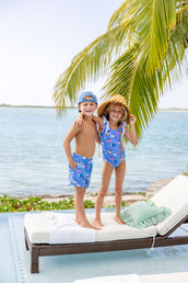 Tortola Swim Trunks Here Fishy Fish Newport Night