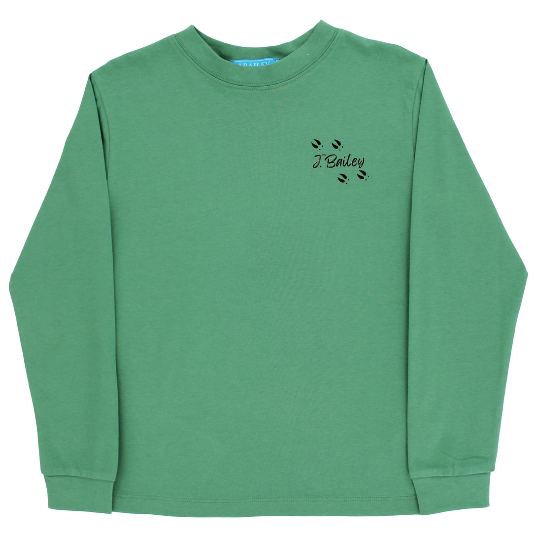 Long Sleeve Logo Tee - Buck/Sage PRE-ORDER