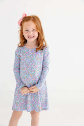 Long Sleeve Polly Play Dress Mountain Brook Mini Floral
