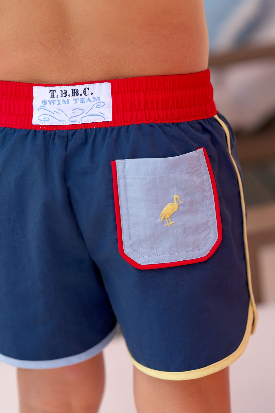 Tanner Trunks Nantucket Navy/Richmond Red