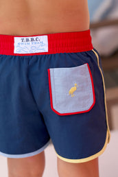 Tanner Trunks Nantucket Navy/Richmond Red