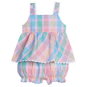 Evie Bloomer Set Preppy Plaid