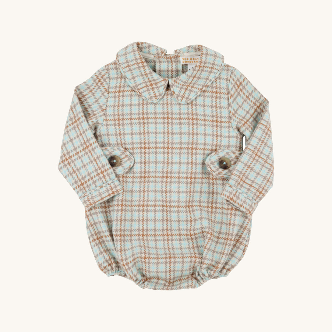 Long Sleeve Brentley Bubble Henry Clay Houndstooth