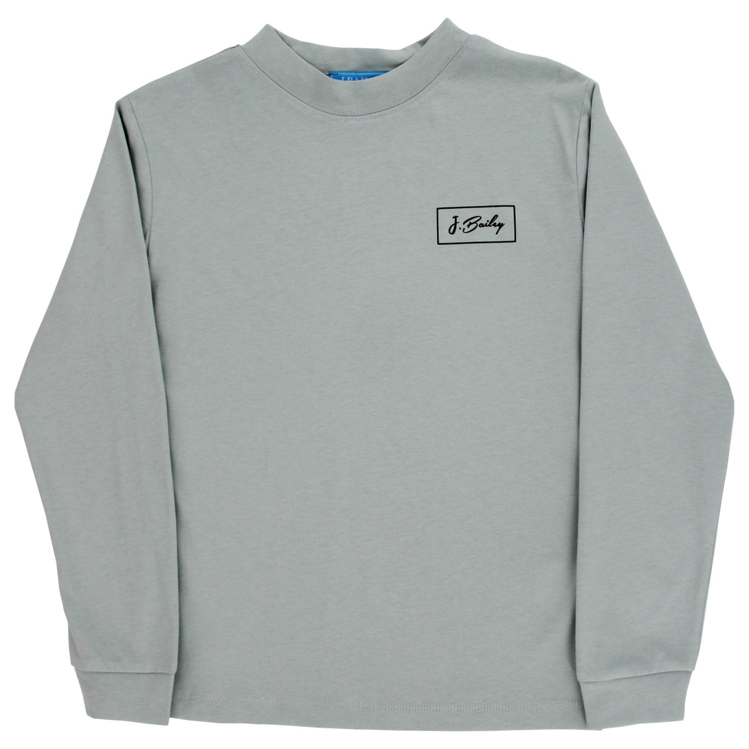 Long Sleeve Logo Tee - Jon Boat/Moss PRE-ORDER
