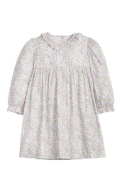 Pleated Caroline Dress - Lavender Gables Floral