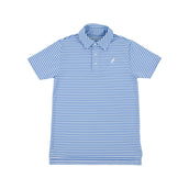 Prepletic Prim and Proper Polo Sunrise Blvd Blue Stripe