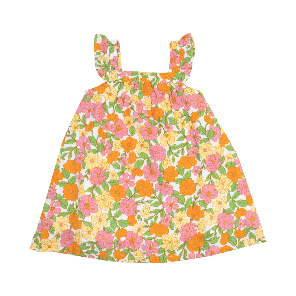 Botanical Retro Floral Sundress