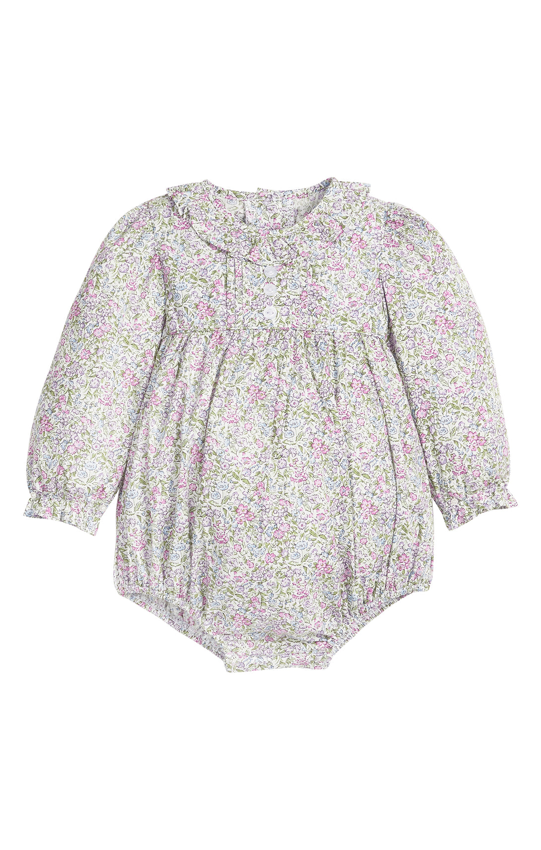 Pleated Caroline Bubble - Lavender Gables Floral