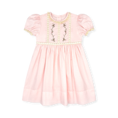 Elizabeth Dress in Blessings Pink, Holly