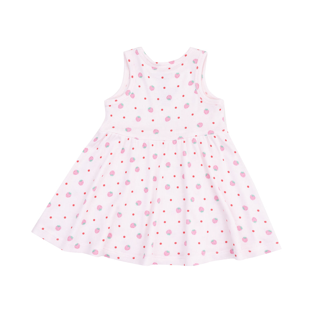 Strawberry Swiss Dot Tank Dress PRE-ORDER