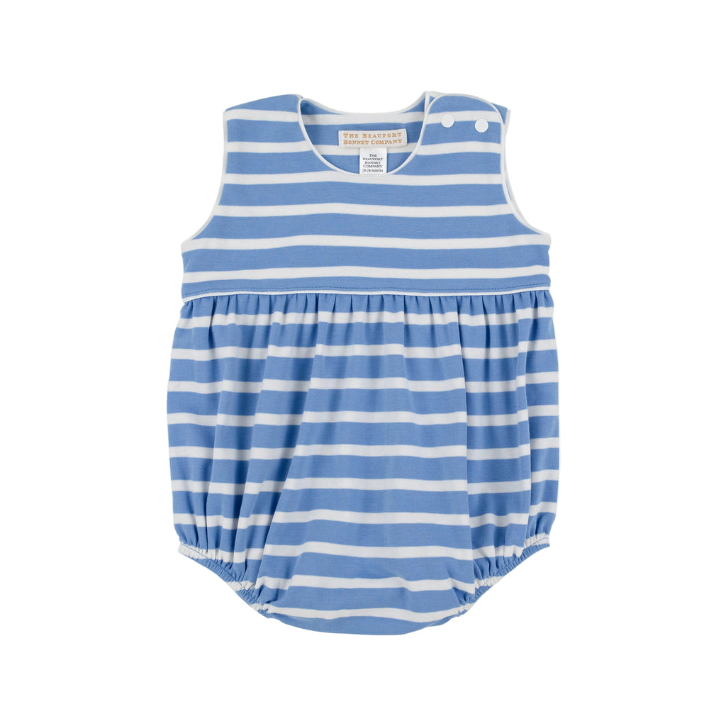 Bartlett Bubble Pima Barbados Blue Stripe