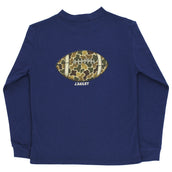 Long Sleeve Logo Tee - Football/Navy PRE-ORDER