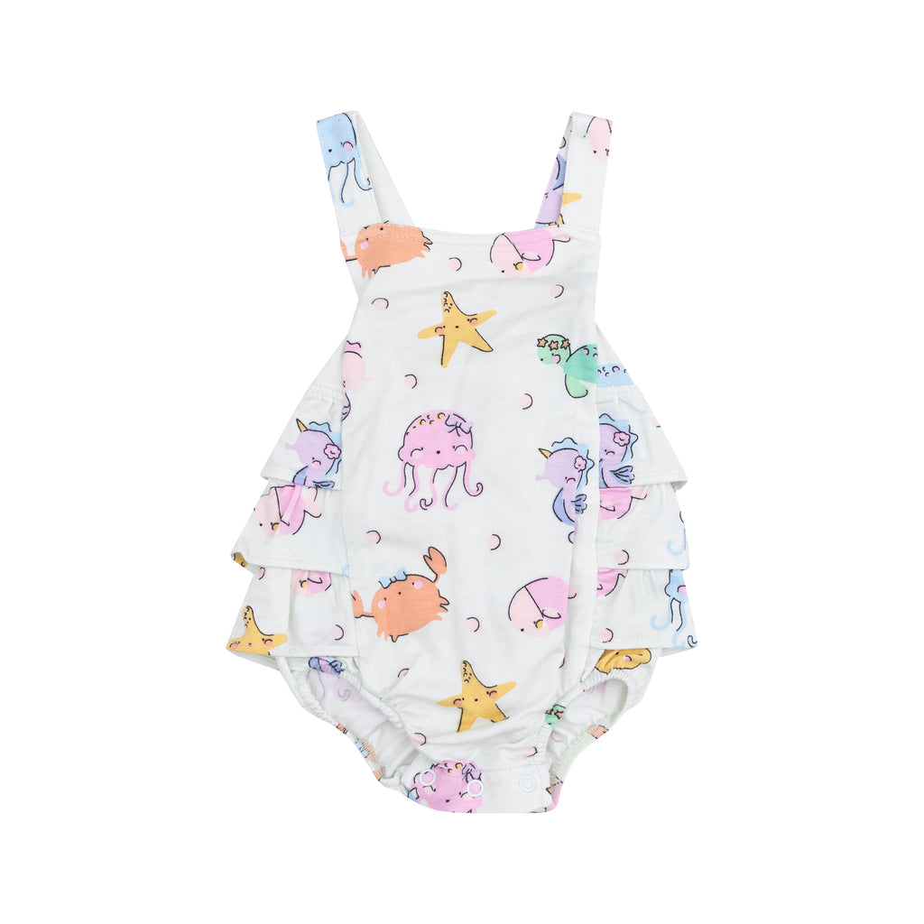 Cutie Sea Creatures Ruffle Sunsuit PRE-ORDER