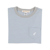Carter Crewneck Beale Street Blue and Grantley Gray Stripe