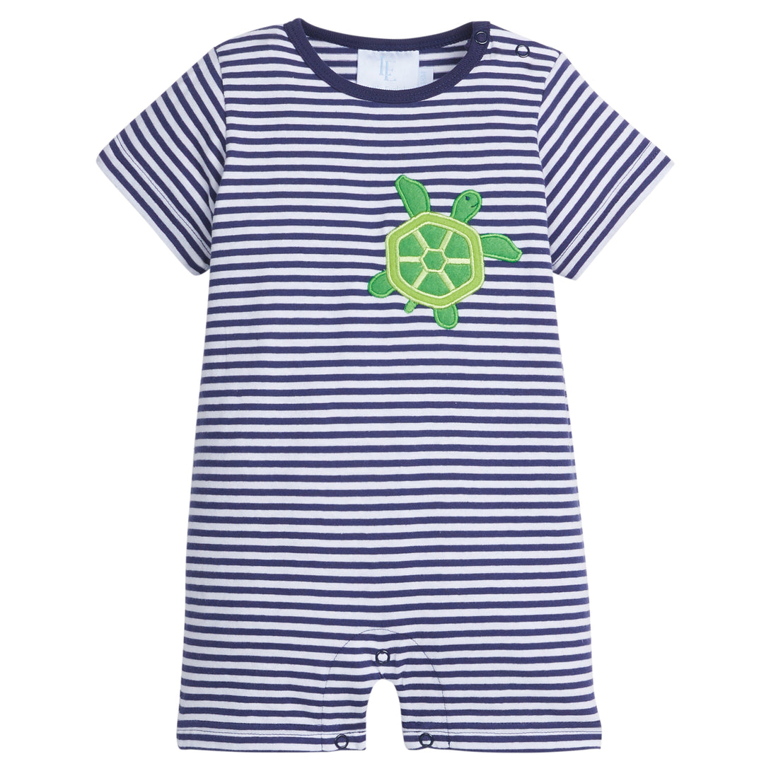 Applique Romper Sea Turtle