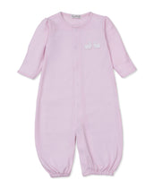 Pique Twin Bunnies Converter Gown Pink
