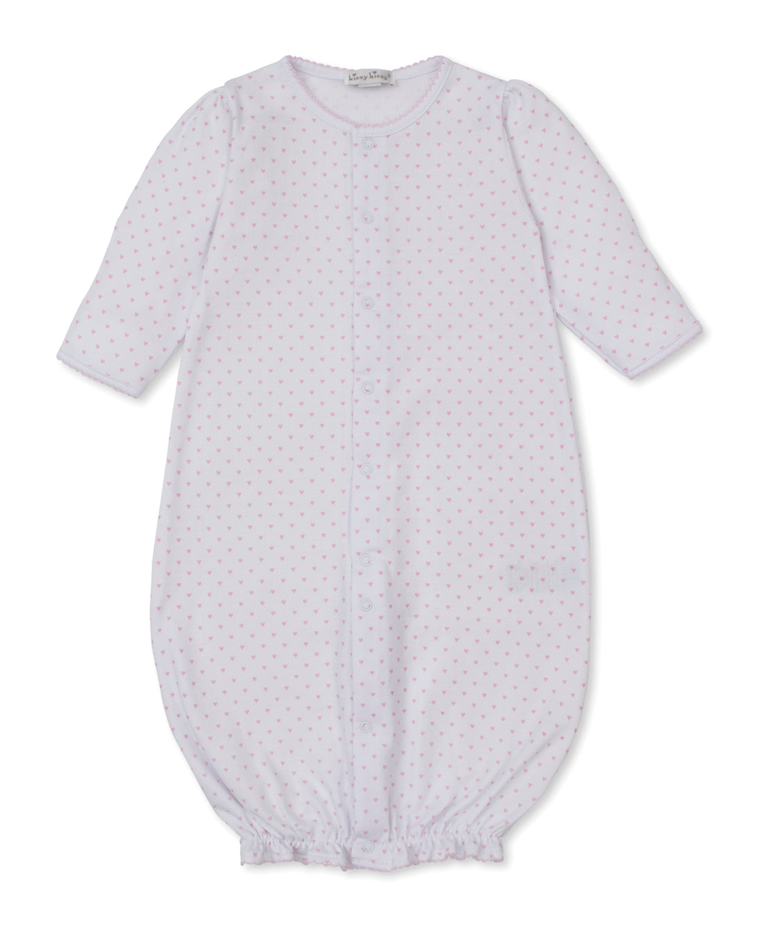 Teddy Bears Love Heart Converter Gown Pink