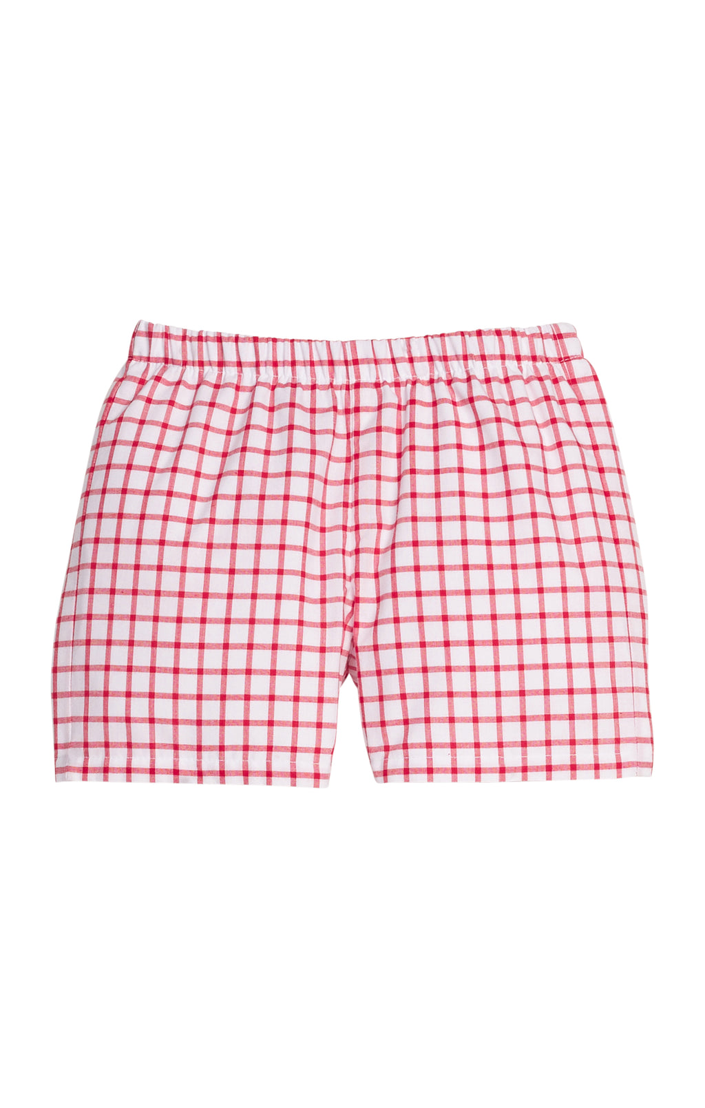 Basic Short Red Windowpane PRE-ORDER