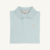 Prim and Proper Polo Old Greenwich Green Keeneland Khaki L/S