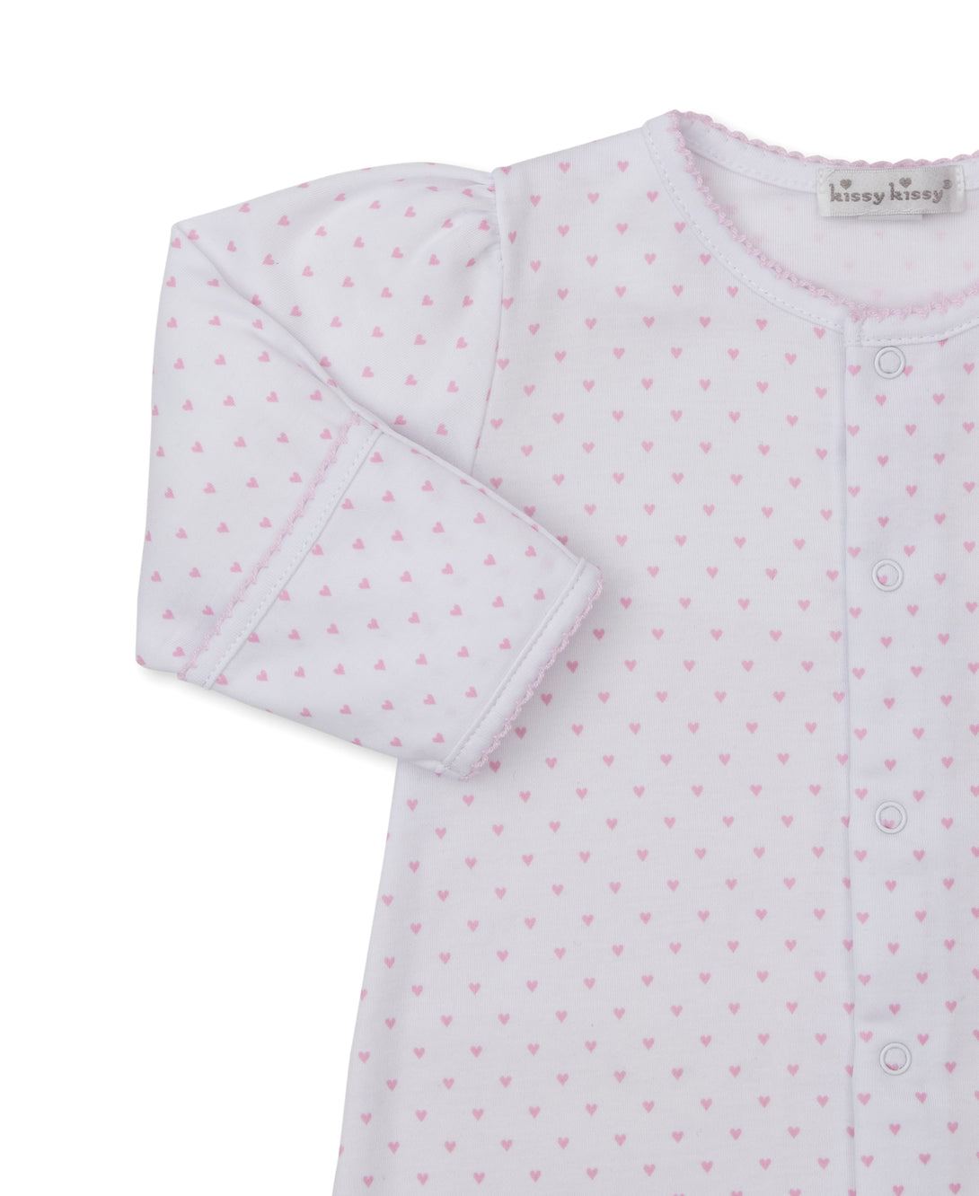 Teddy Bears Love Heart Converter Gown Pink