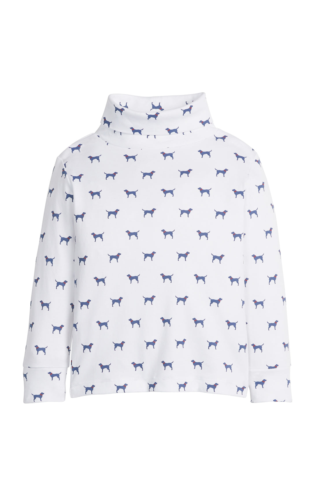 Printed Turtleneck - Navy Labs