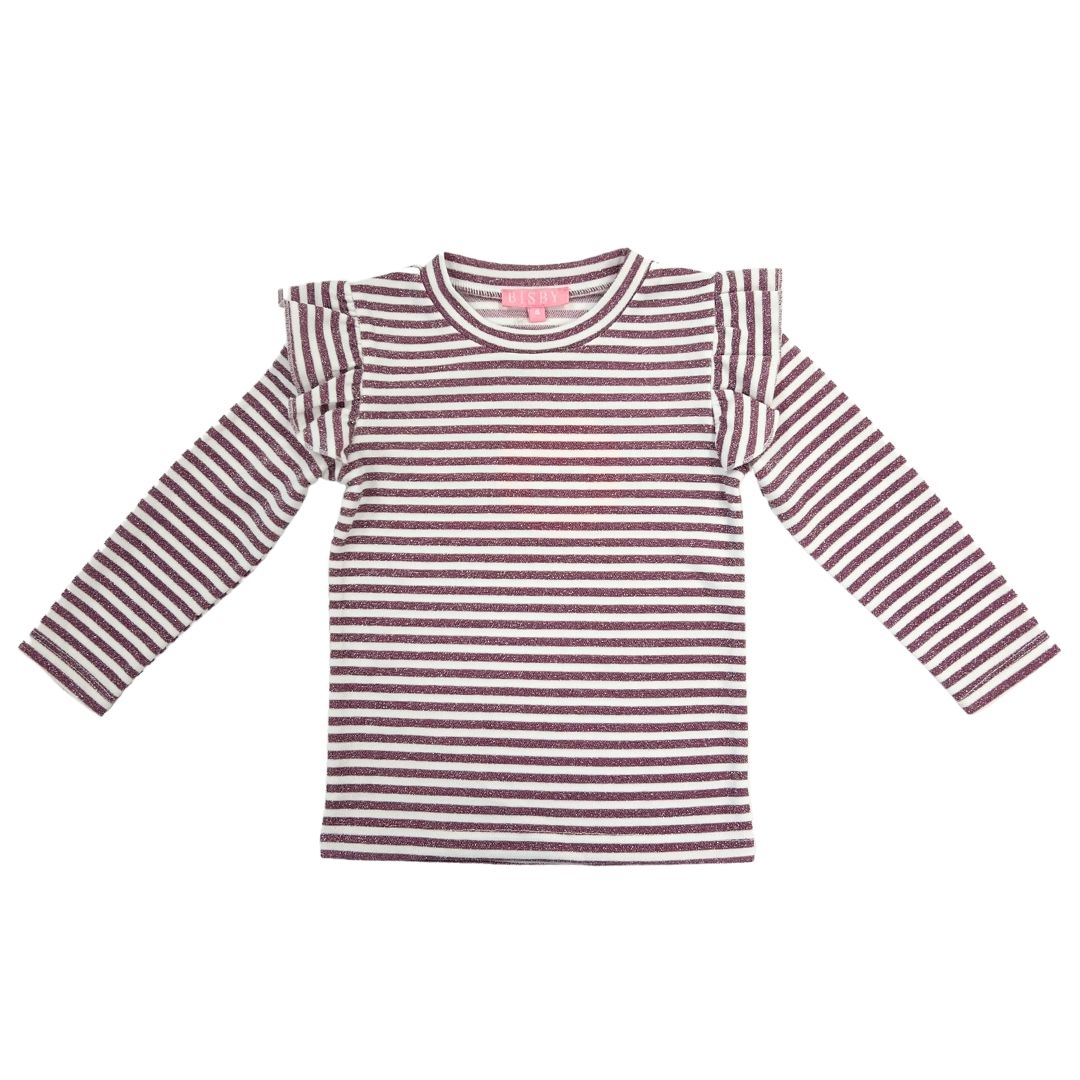 Sadie Top - Sugarplum Stripe