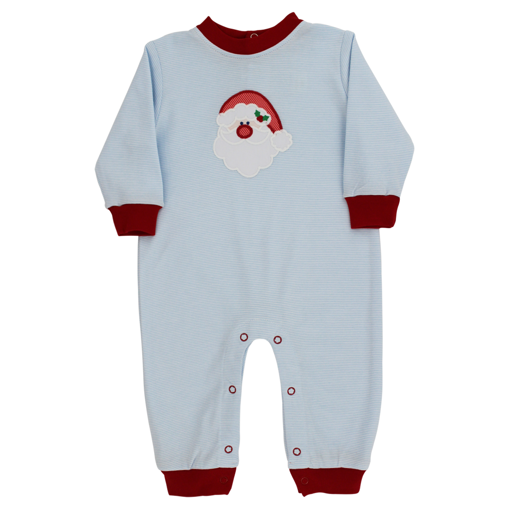 Santa Face Knit Romper PRE-ORDER