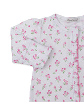 Tulip Blossoms White Footie