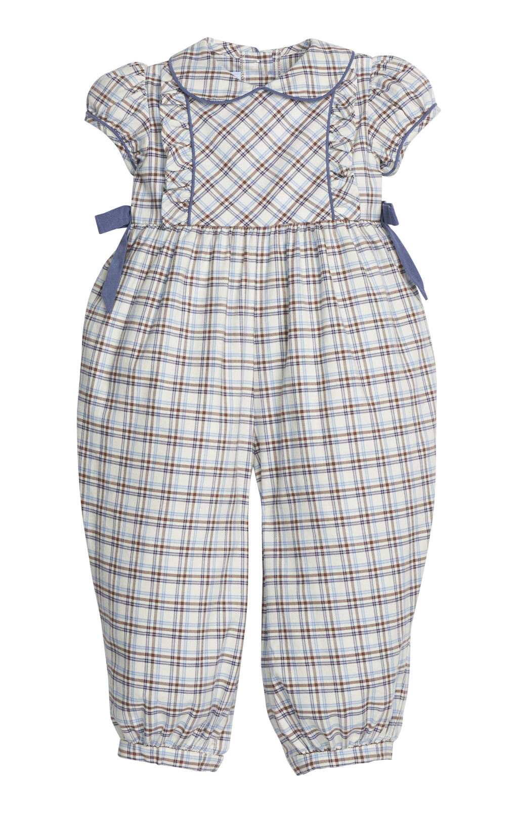 Hazel Romper - Clarkson Plaid