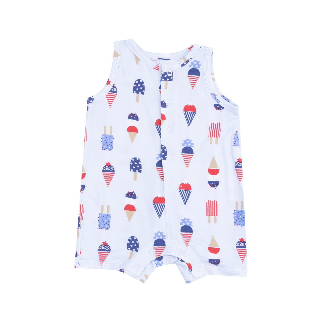 American Ice Cream Sleeveless Shortie Romper