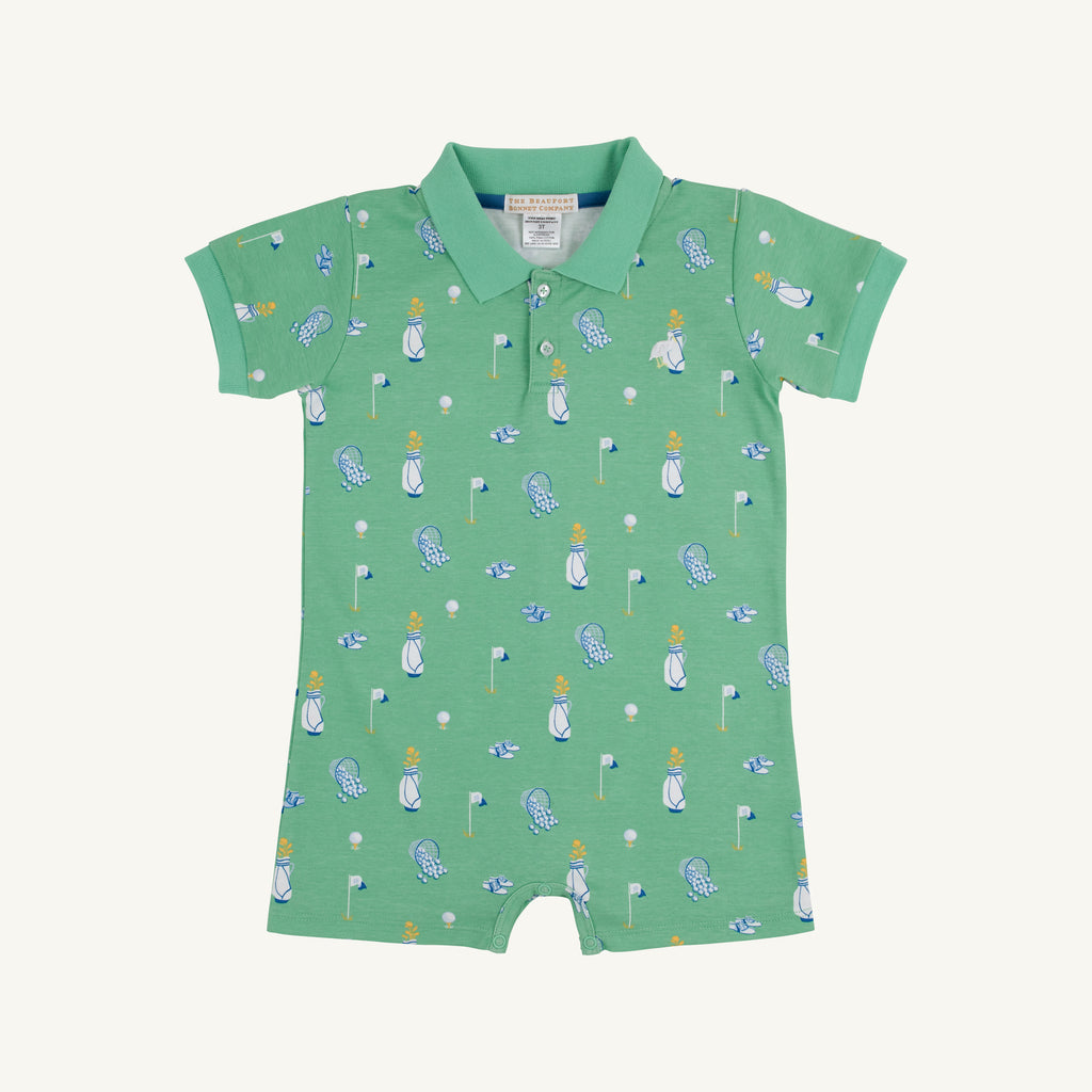 Sir Propers Romper Pima Clubhouse Couture