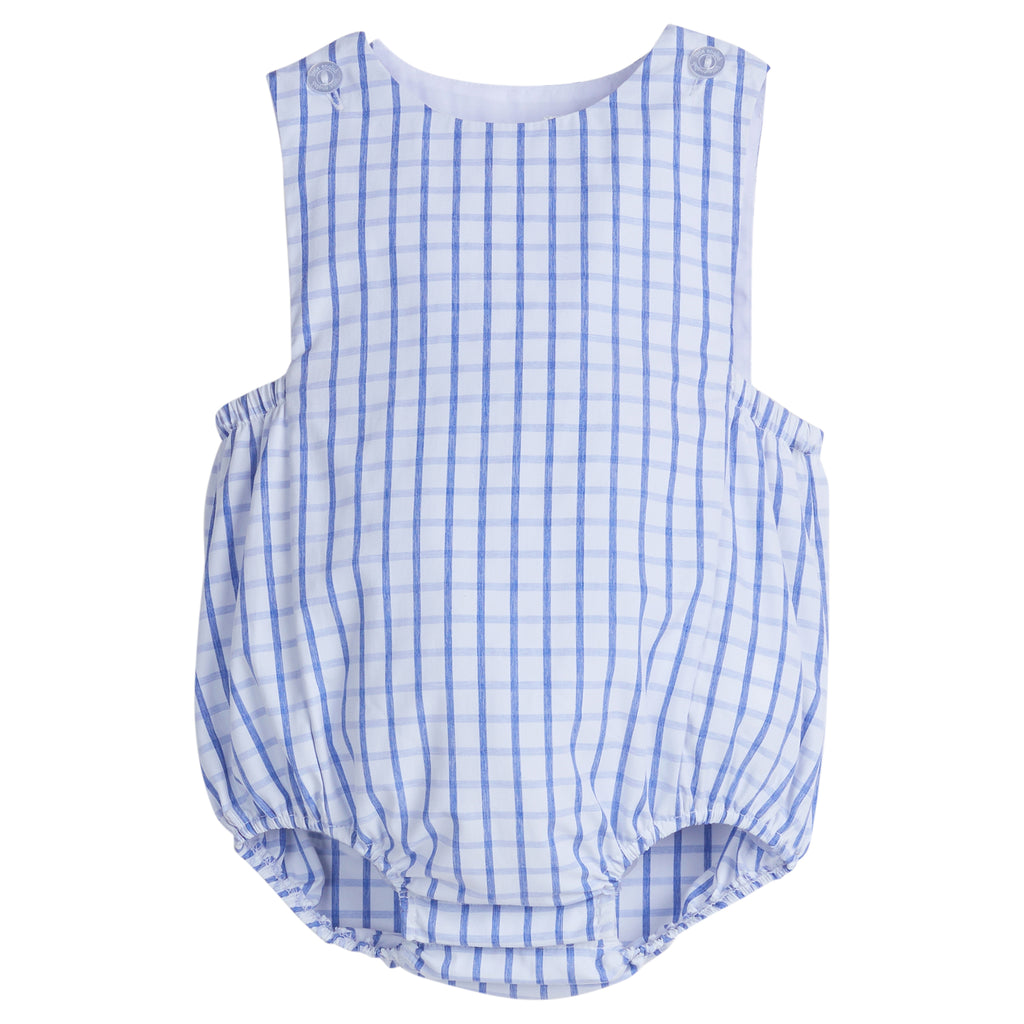 Louis Sunsuit Royal Windowpane PRE-ORDER