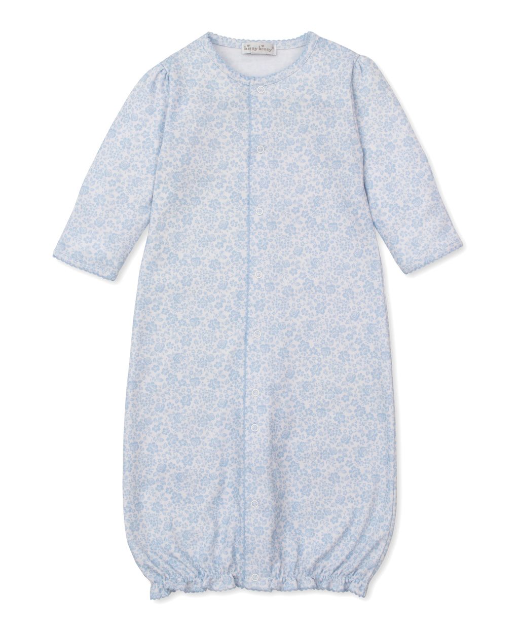 Country Gardens Blue Printed Converter Gown