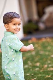 Sir Propers Romper Pima Clubhouse Couture