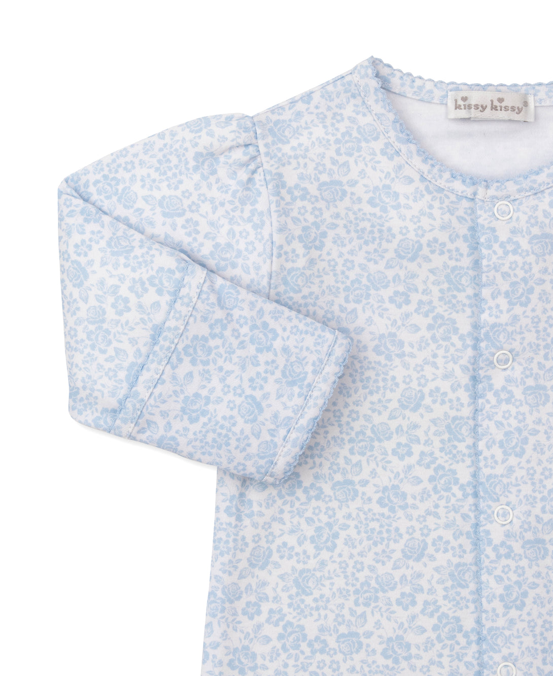 Country Gardens Blue Printed Converter Gown