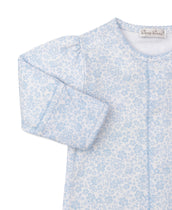 Country Gardens Blue Printed Converter Gown