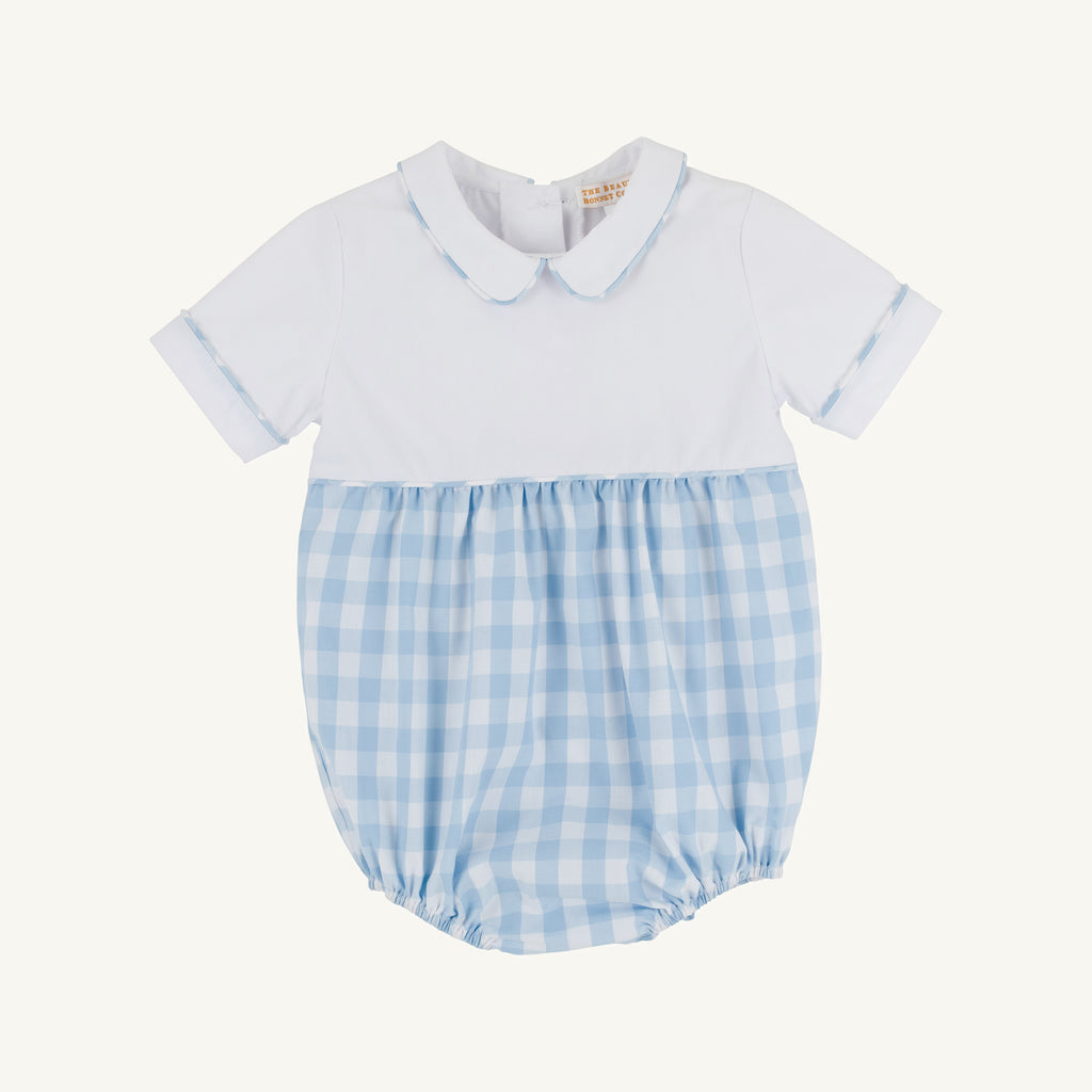 Bradford Bubble Worth Avenue White Barrington Blue Check