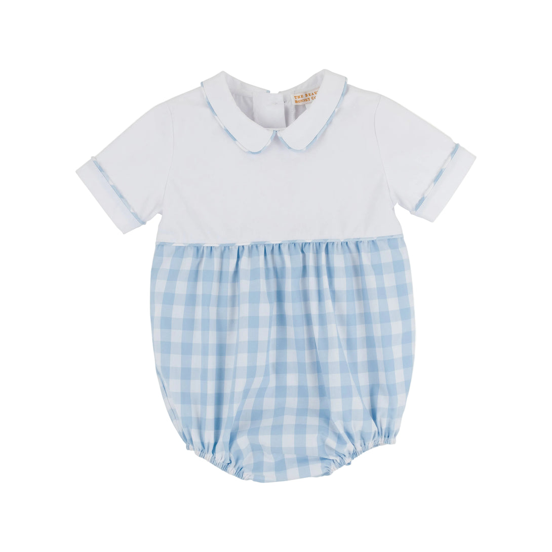 Bradford Bubble Worth Avenue White Barrington Blue Check