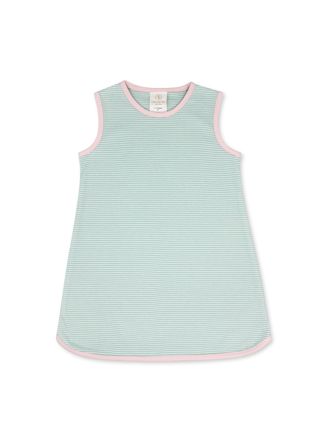 Tinsley Dress Memphis Aqua Stripe Knit