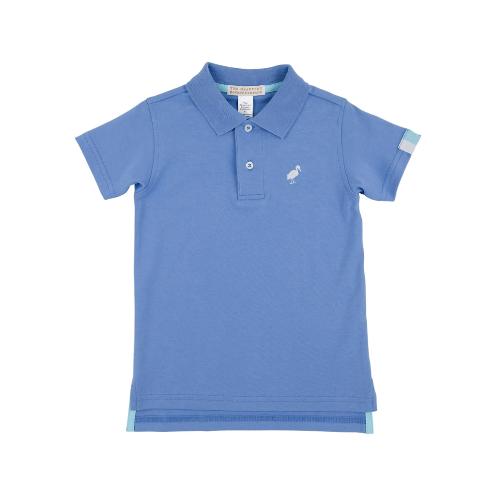 Prim and Proper Polo Barbados Blue
