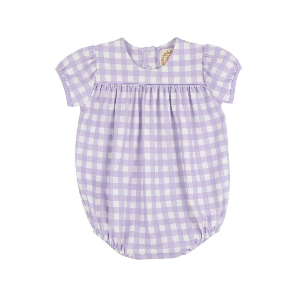 Blythe Bubble Pima Lauderdale Lavender Gingham