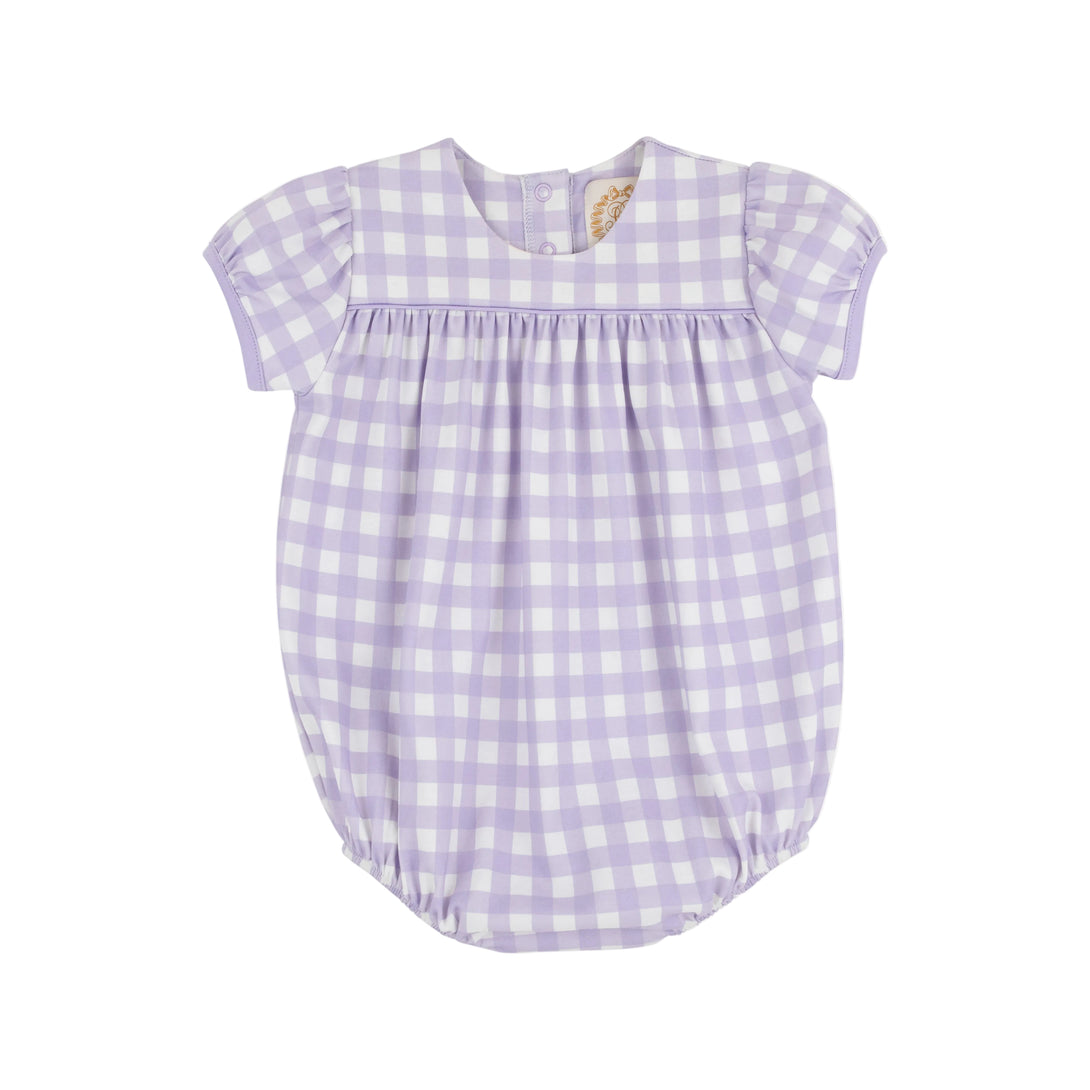 Blythe Bubble Pima Lauderdale Lavender Gingham